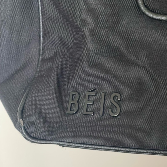 BEIS Sleek East West Tote in Black - Picture 6 of 11
